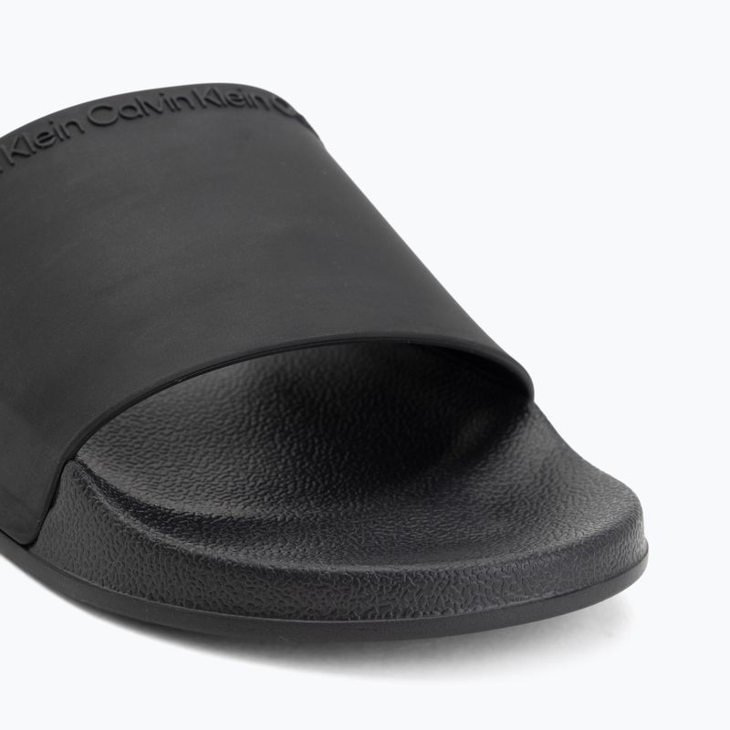 Vyriškos šlepetės Calvin Klein HM0HM02108 Ess Institutional Cv triple black 7