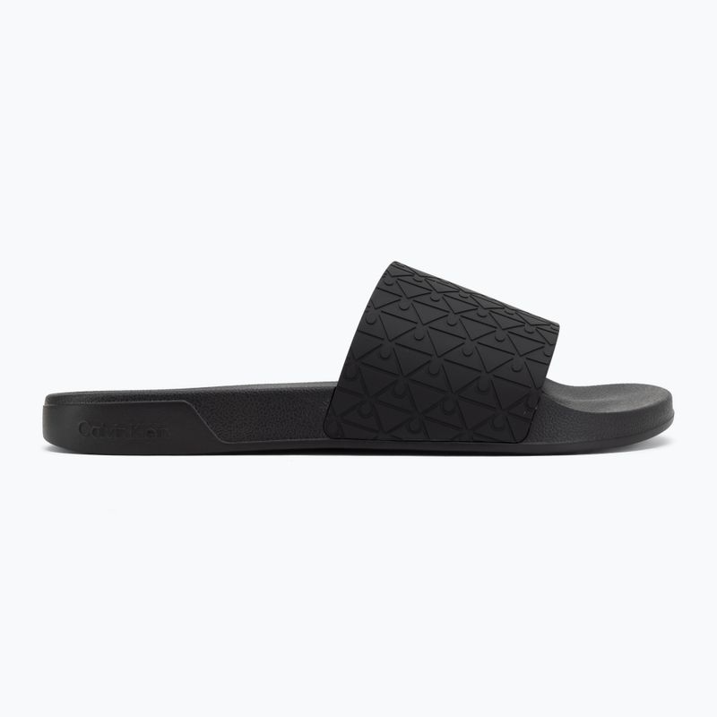 Vyriškos šlepetės Calvin Klein HM0HM02110 Ess triple black mono 2