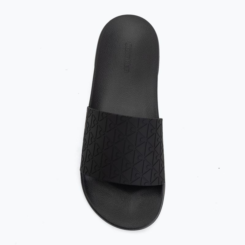 Vyriškos šlepetės Calvin Klein HM0HM02110 Ess triple black mono 5
