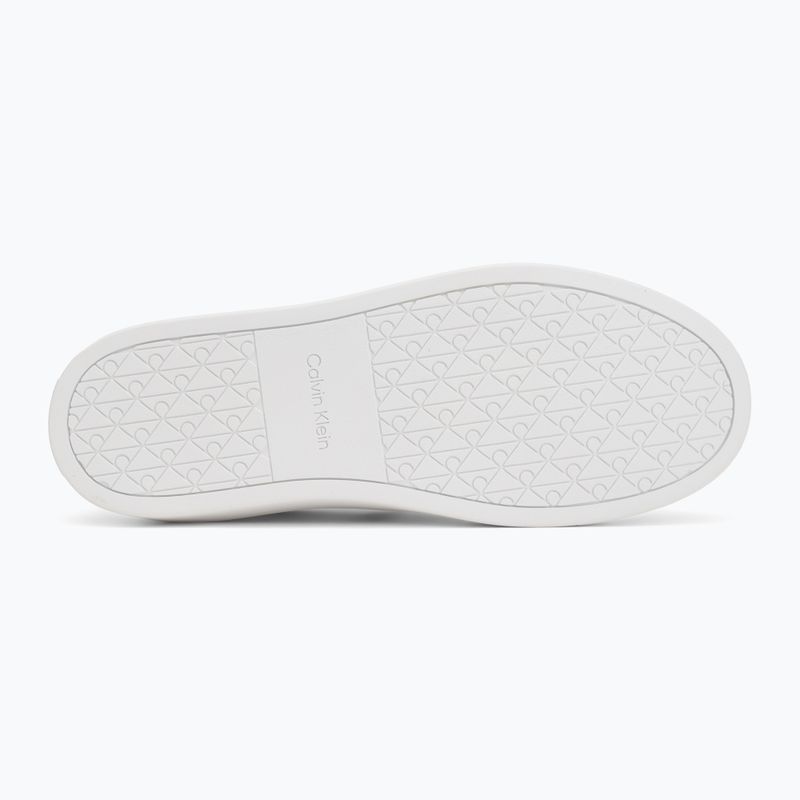 Vyriški batai Calvin Klein HM0HM02237 Classic Cups Lace Leather EMB Tongue bright white/black 4
