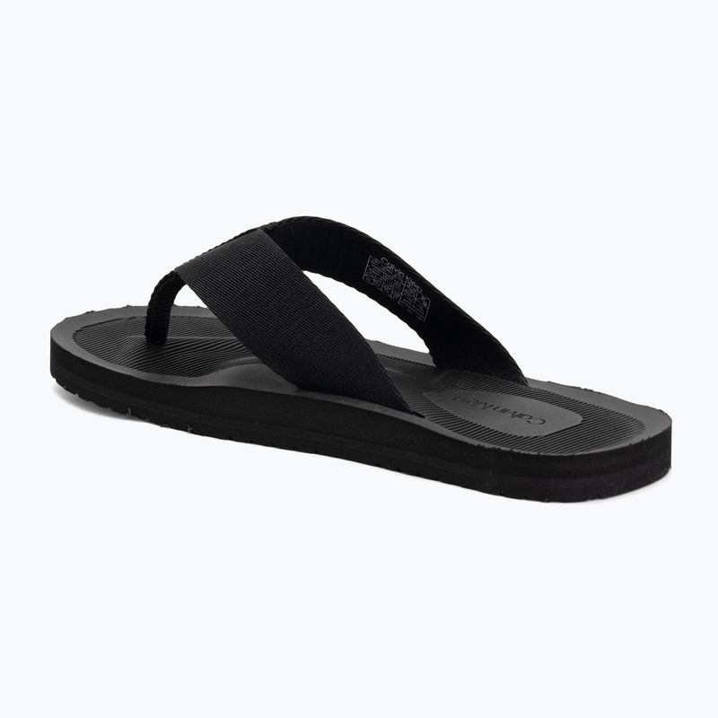 Vyriškos šlepetės Calvin Klein HM0HM02106 City Thong triple black 3