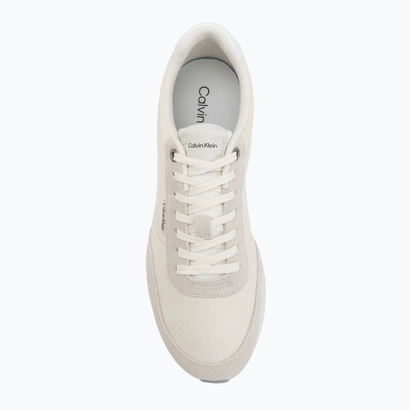 Vyriški batai Calvin Klein HM0HM02140 Retro Runner Ripstop Aop marshmallow/bright white 5