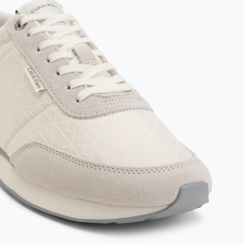 Vyriški batai Calvin Klein HM0HM02140 Retro Runner Ripstop Aop marshmallow/bright white 7