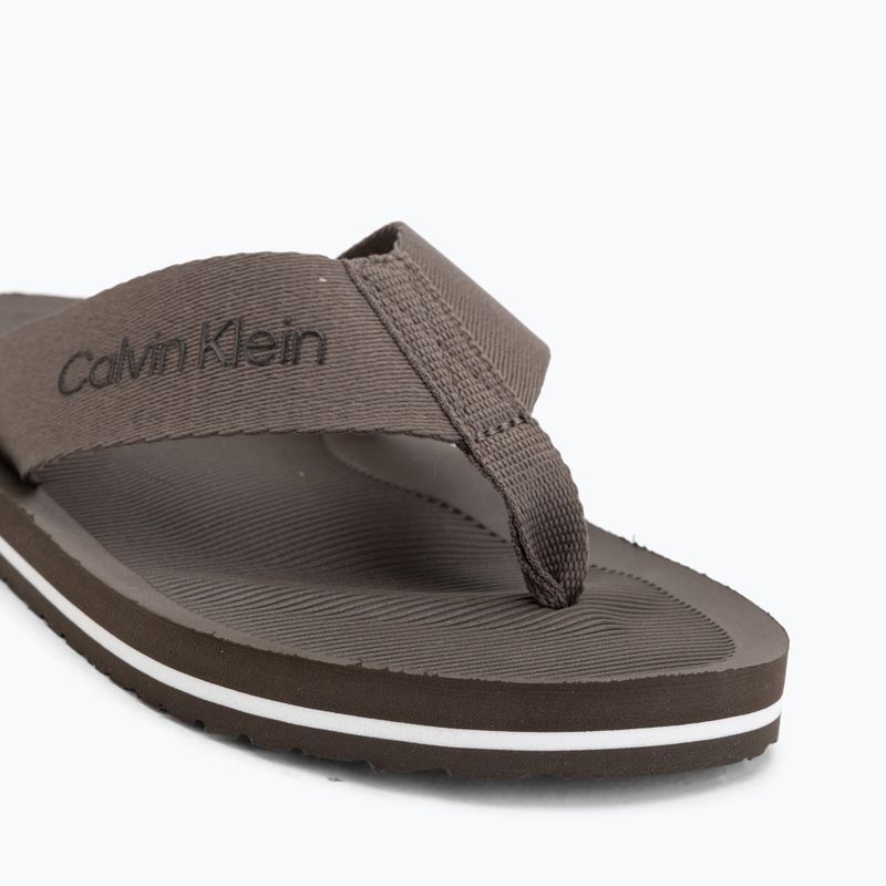 Vyriškos šlepetės Calvin Klein HM0HM02106 City Thong morel 7