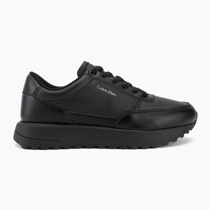 Vyriški batai Calvin Klein HM0HM02146 City Runner Laceup Leather triple black 2