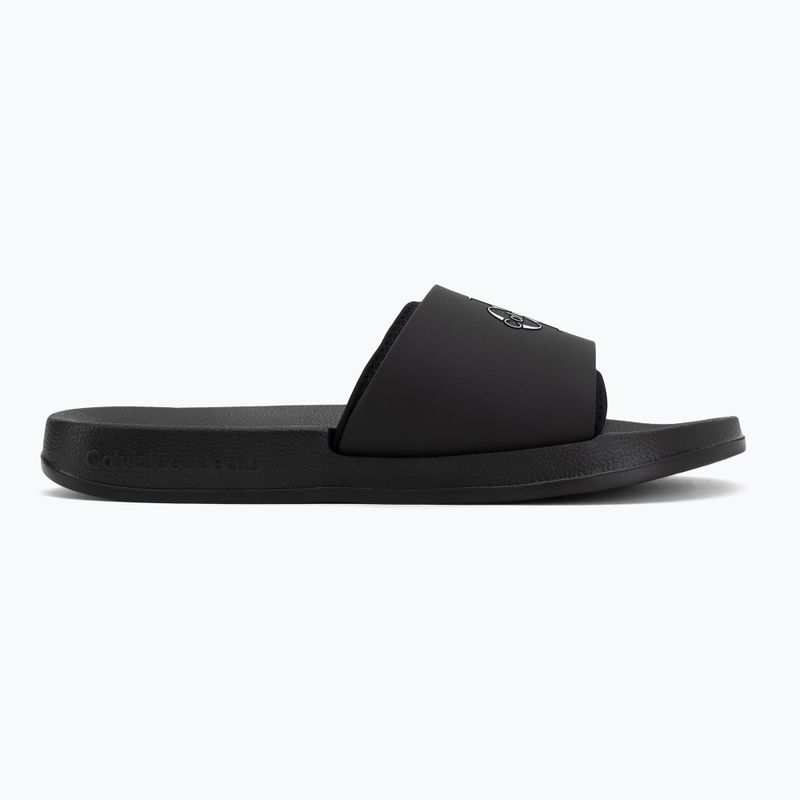 Vyriškos šlepetės Calvin Klein HM0HM02229 Ess Rubber Neoprene triple black 2