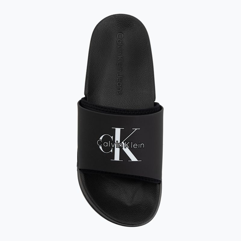 Vyriškos šlepetės Calvin Klein HM0HM02229 Ess Rubber Neoprene triple black 5