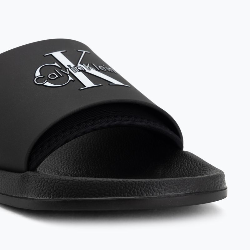 Vyriškos šlepetės Calvin Klein HM0HM02229 Ess Rubber Neoprene triple black 7