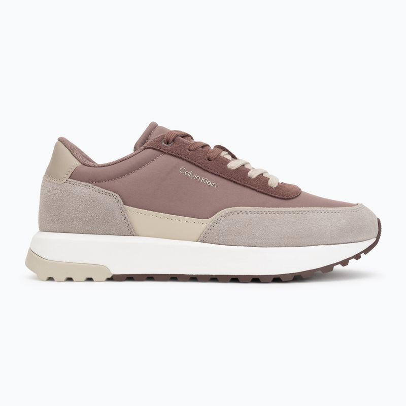 Vyriški batai Calvin Klein HM0HM02144 City Runner Laceup Nylon Mix muddy brown/desert taupe/oatmeal 2