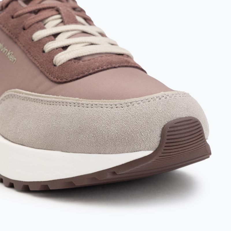 Vyriški batai Calvin Klein HM0HM02144 City Runner Laceup Nylon Mix muddy brown/desert taupe/oatmeal 7