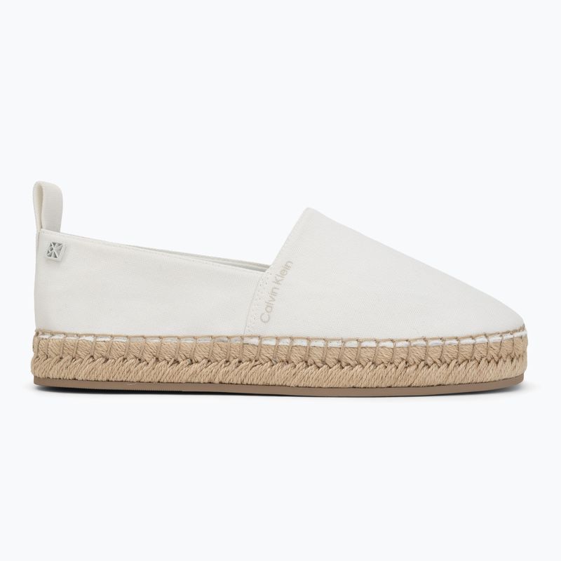 Moteriškos espadrilės Calvin Klein HW0HW02931 Oblique Canvas Off White 2