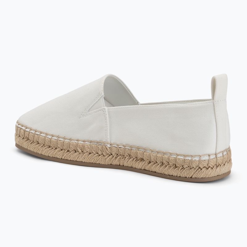 Moteriškos espadrilės Calvin Klein HW0HW02931 Oblique Canvas Off White 3