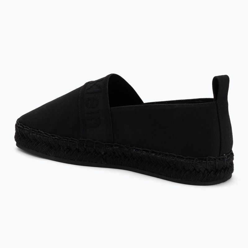 Moteriškos espadrilės Calvin Klein HW0HW02934 Oblique Webbing Triple Black 3