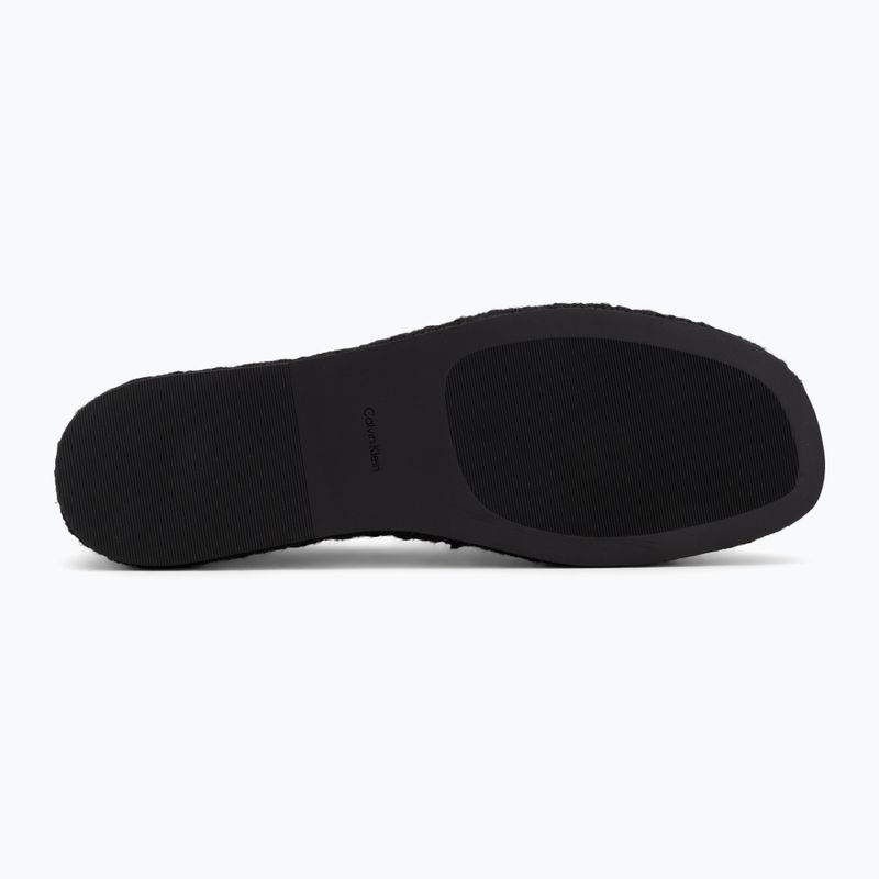Moteriškos espadrilės Calvin Klein HW0HW02934 Oblique Webbing Triple Black 4