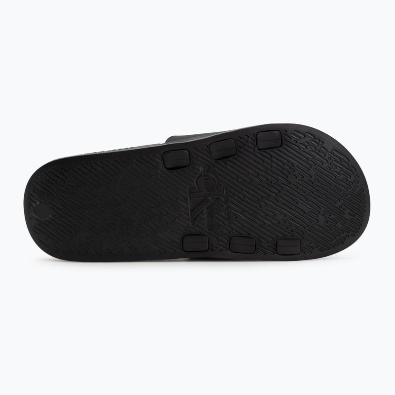 Moteriškos šlepetės Calvin Klein Ess Rubber Neoprene black/bright white 4