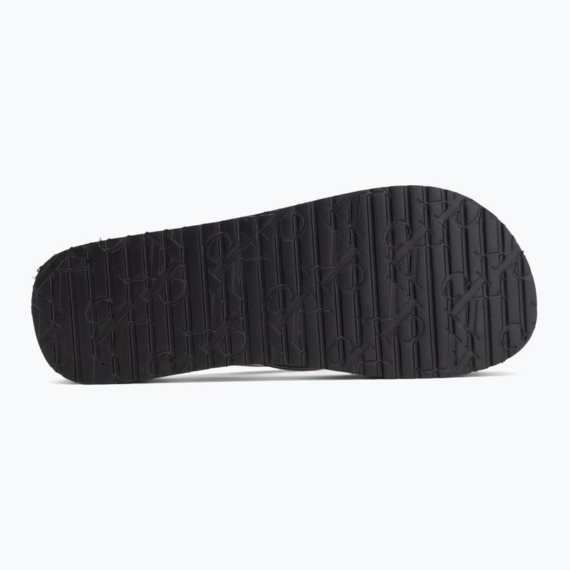 Moteriškos šlepetės Calvin Klein HW0HW03120 Flatform triple black 4