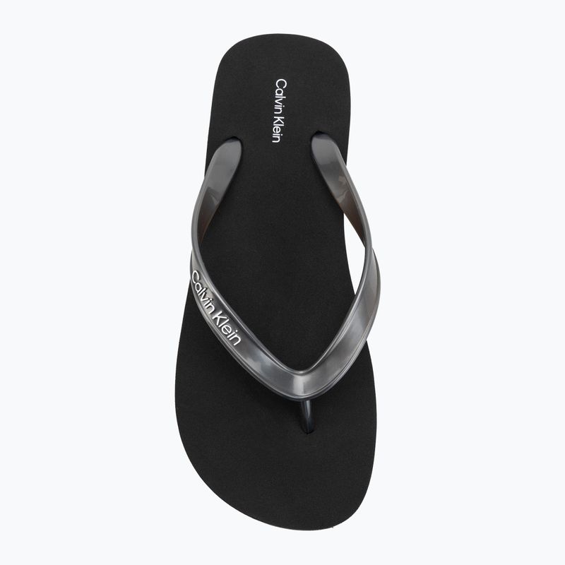 Moteriškos šlepetės Calvin Klein HW0HW03120 Flatform triple black 5