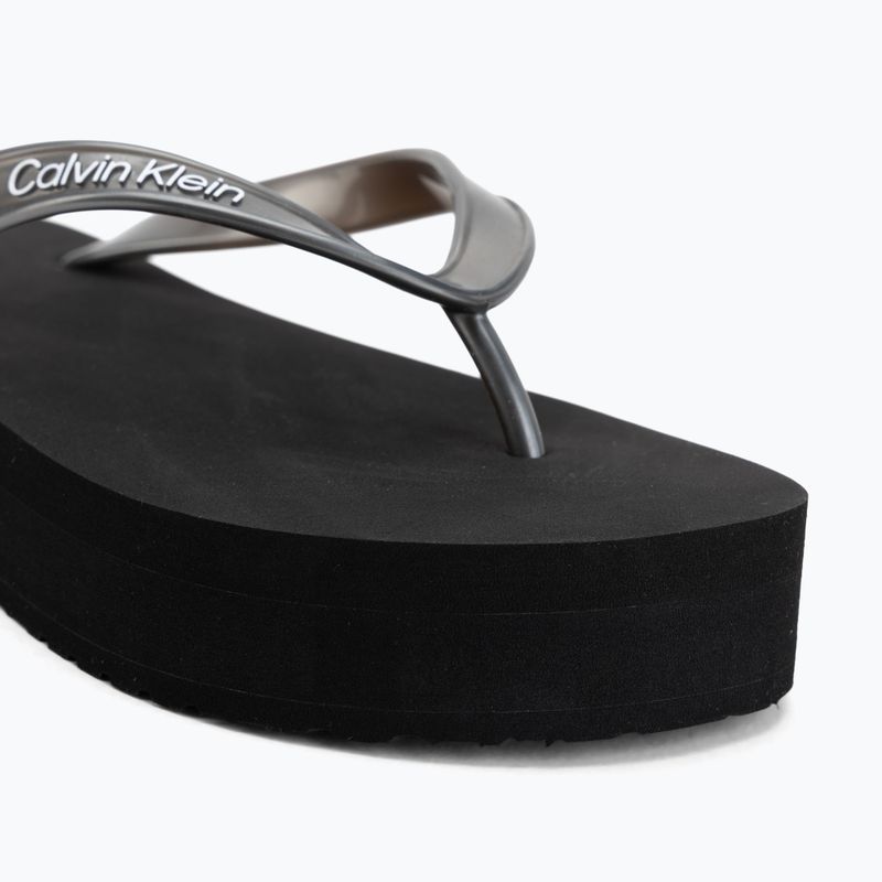 Moteriškos šlepetės Calvin Klein HW0HW03120 Flatform triple black 7