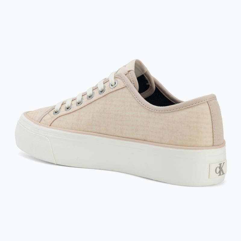 Moteriški batai Calvin Klein HW0HW02970 Vulc Flatf Laceup Ripst whisper pink/key largo 3
