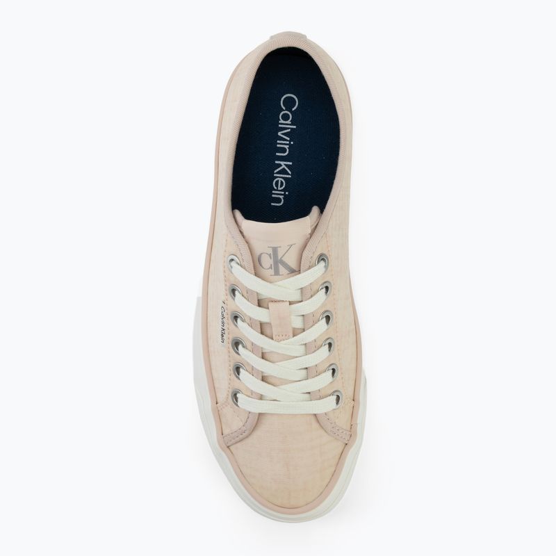 Moteriški batai Calvin Klein HW0HW02970 Vulc Flatf Laceup Ripst whisper pink/key largo 5