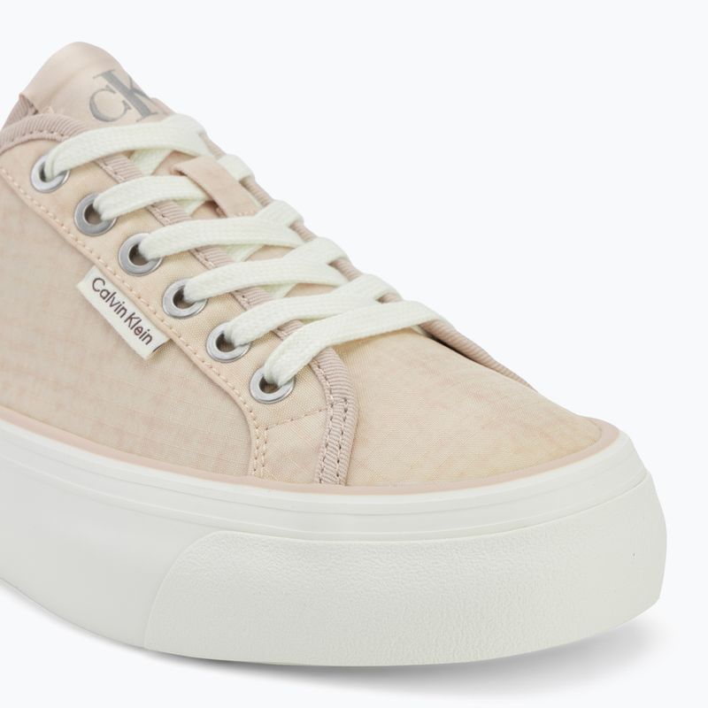 Moteriški batai Calvin Klein HW0HW02970 Vulc Flatf Laceup Ripst whisper pink/key largo 7