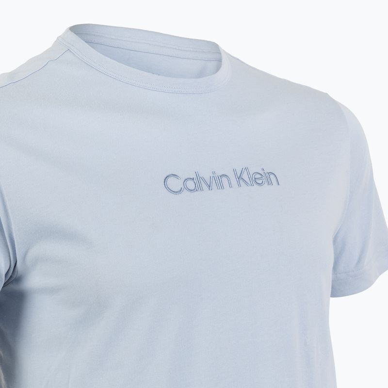 Vyriška pižama Calvin Klein LV00NM2900 breezy blue top w/diamond logo 5