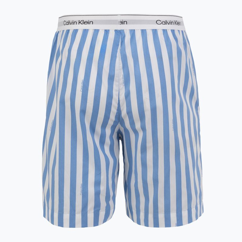 Vyriška pižama Calvin Klein LV00NM2903 classic white top/vertical boardway 7