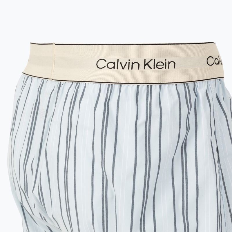 Trumpikės Calvin Klein LV00NM2945 Boxer Trad majorca stripe breezy blue 3