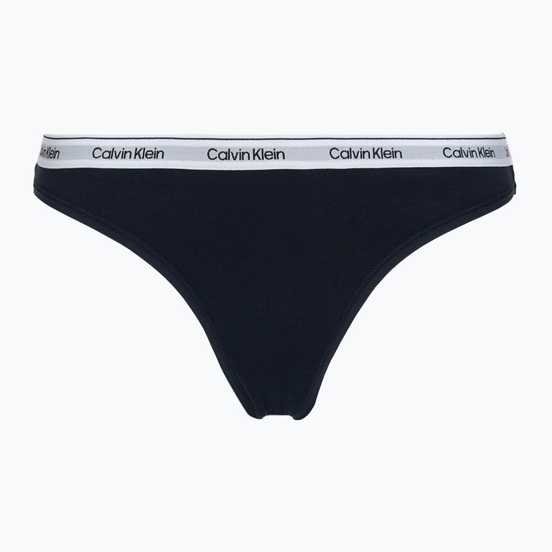 Moteriški stringai Calvin Klein LV00QD5209 Thong 3 pairs shoreline/snow heather/pear sorbe 4