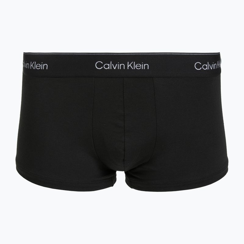 Vyriškos trumpikės Calvin Klein LV00NB4390 Low Rise Trunk 5 pairs black wb/blue descent wb/green bi/khaki 6