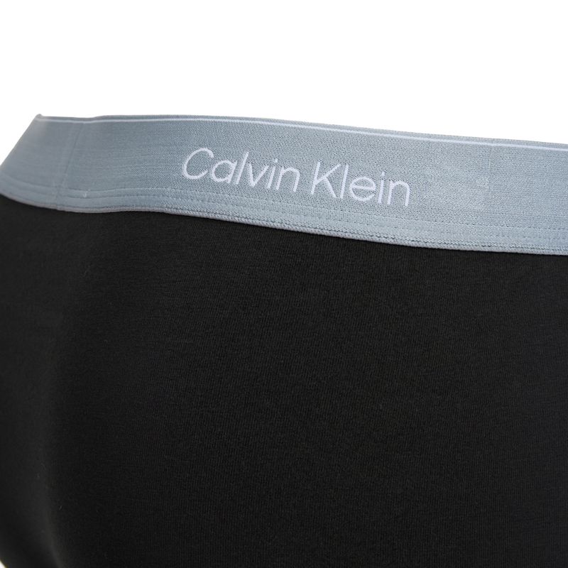 Vyriškos trumpikės Calvin Klein LV00NB4390 Low Rise Trunk 5 pairs black wb/blue descent wb/green bi/khaki 8
