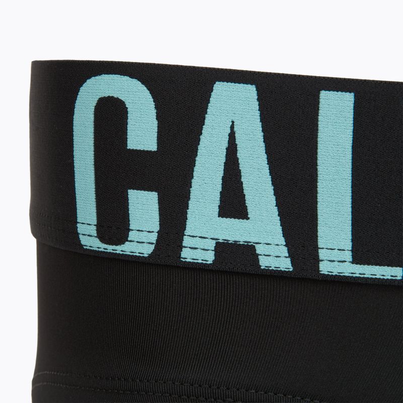 Vyriškos trumpikės Calvin Klein 000NB3610A Hip Brief 3 pairs black w/ombre blue logo/black w/c 4
