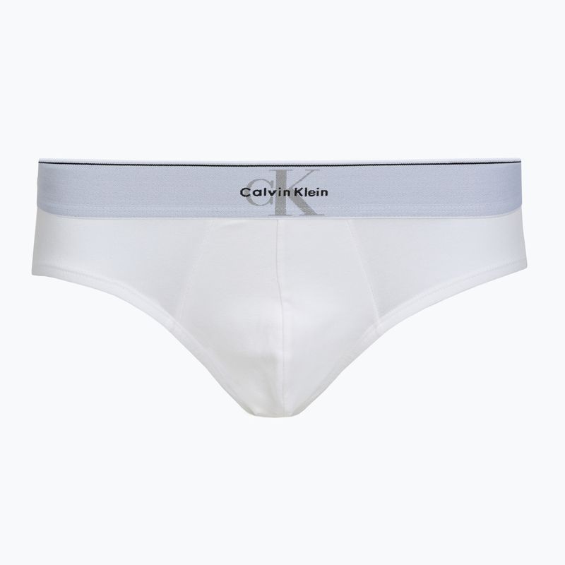 Vyriškos kelnaitės Calvin Klein LV00NB4471 Hip Brief 3 pairs black/misty grey/white 2