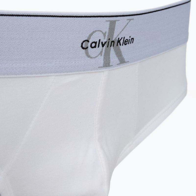 Vyriškos kelnaitės Calvin Klein LV00NB4471 Hip Brief 3 pairs black/misty grey/white 6