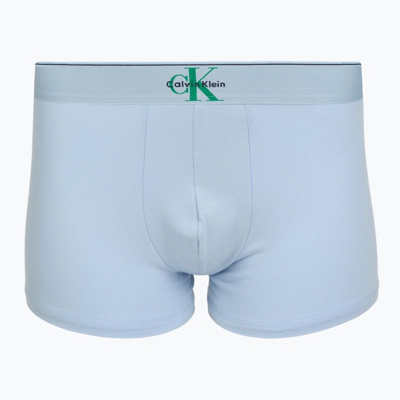Vyriškos trumpikės Calvin Klein LV00NB4472 Trunk 3 pairs shoreline/mardi gras green/cent s 2