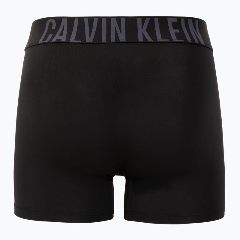 Trumpikės Calvin Klein 000NB3612A4W8 Brief 3 pairs black w/ombre blue logo/black w/c 3