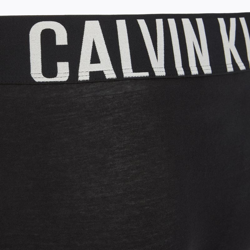 Trumpikės Calvin Klein 000NB3609A Boxer Brief 3 pairs black with oatmeal logo/black with age 6