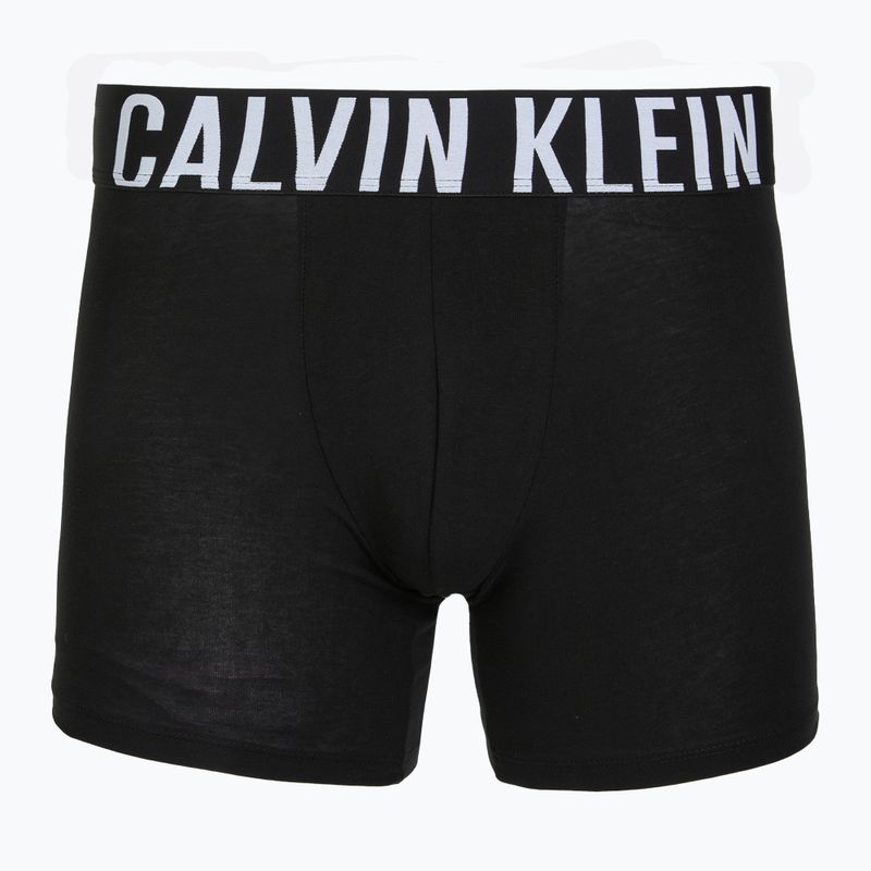 Trumpikės Calvin Klein 000NB3609A Boxer Brief 3 pairs black w/harbor mist logo/black w 6
