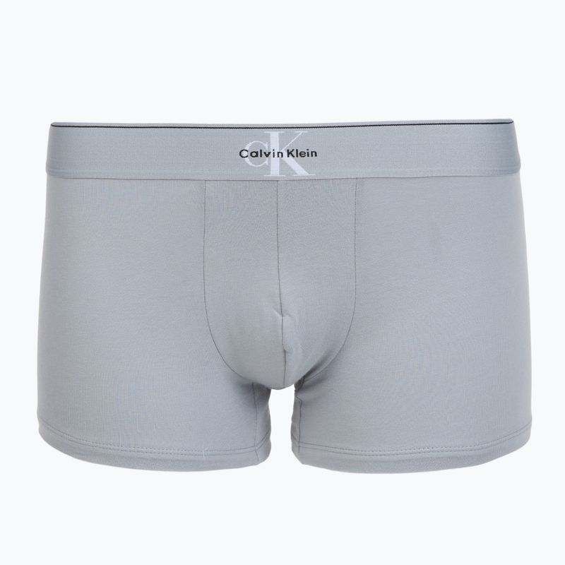 Vyriškos trumpikės Calvin Klein LV00NB4472 Trunk 3 pairs black/misty grey/white 5