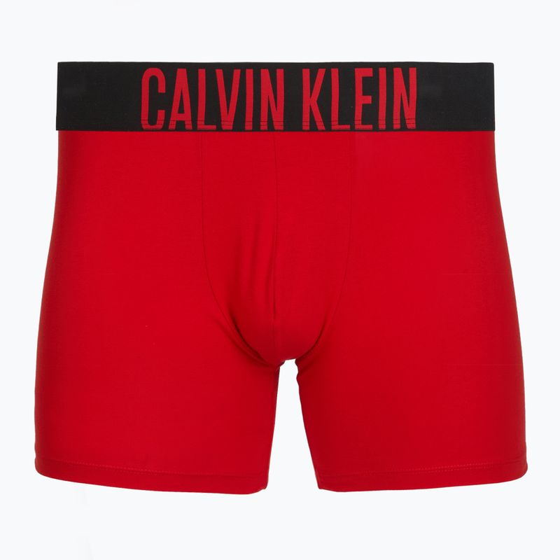 Trumpikės Calvin Klein 000NB3609A Boxer Brief 3 pairs oatmeal/aged redwood/bright turquoise 4