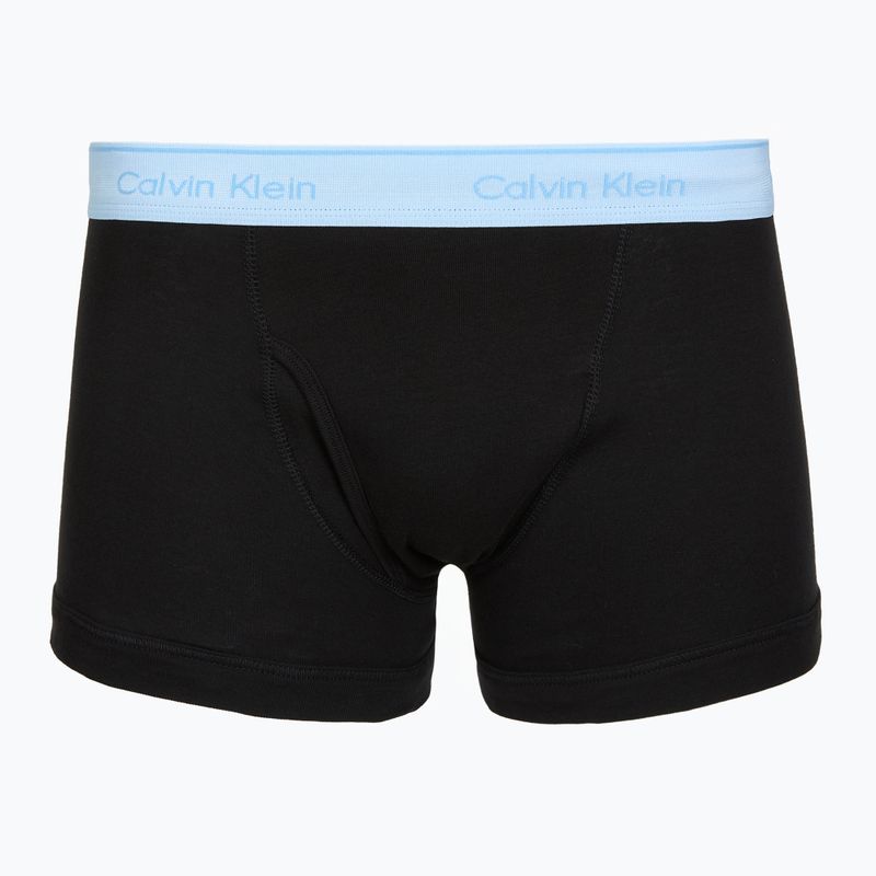 Trumpikės Calvin Klein LV00NB1897 Trunk 5 pairs of black bodies with black/misty grey/purple 2