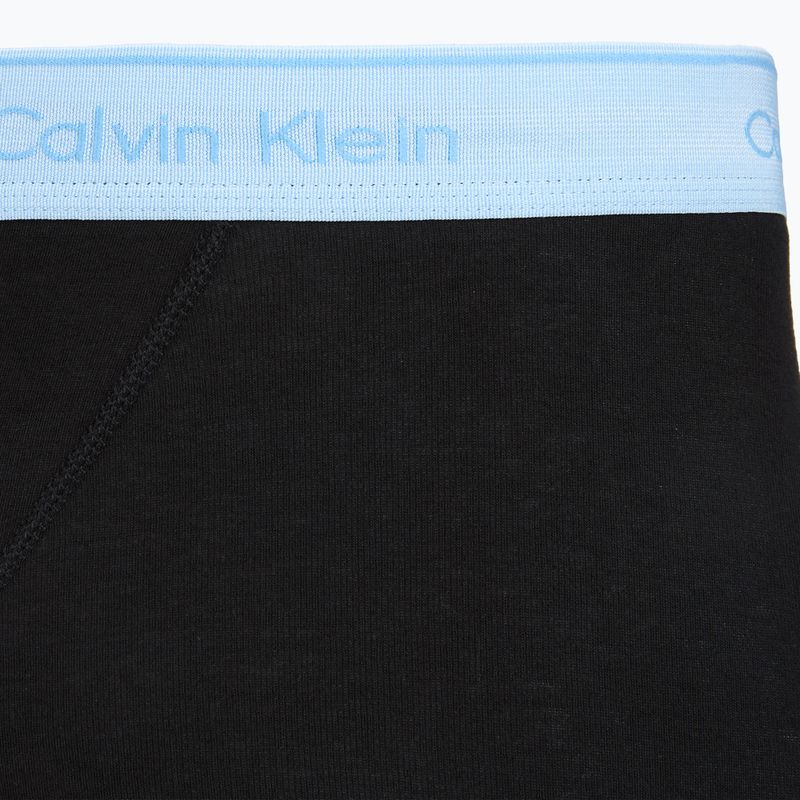 Trumpikės Calvin Klein LV00NB1897 Trunk 5 pairs of black bodies with black/misty grey/purple 4
