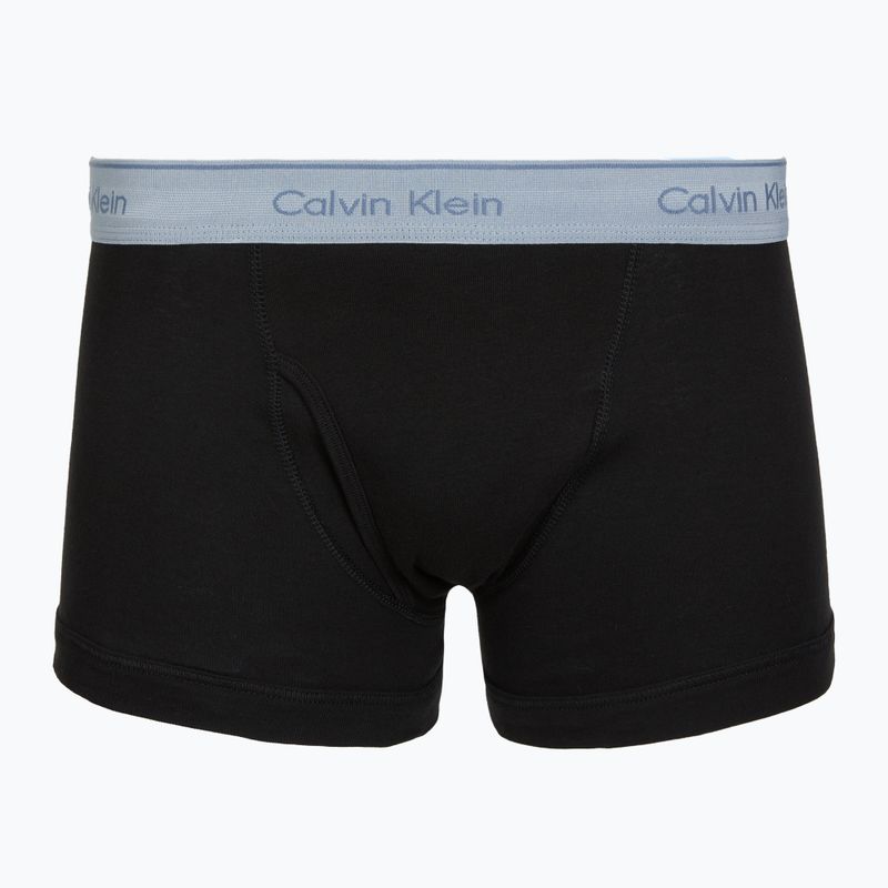 Trumpikės Calvin Klein LV00NB1897 Trunk 5 pairs of black bodies with black/misty grey/purple 6