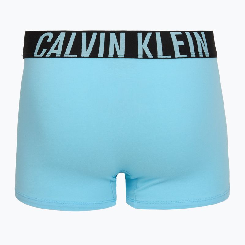 Vyriškos trumpikės Calvin Klein 000NB3608A Trunk 3 poros harbor mist/juoda/chilly blue 3