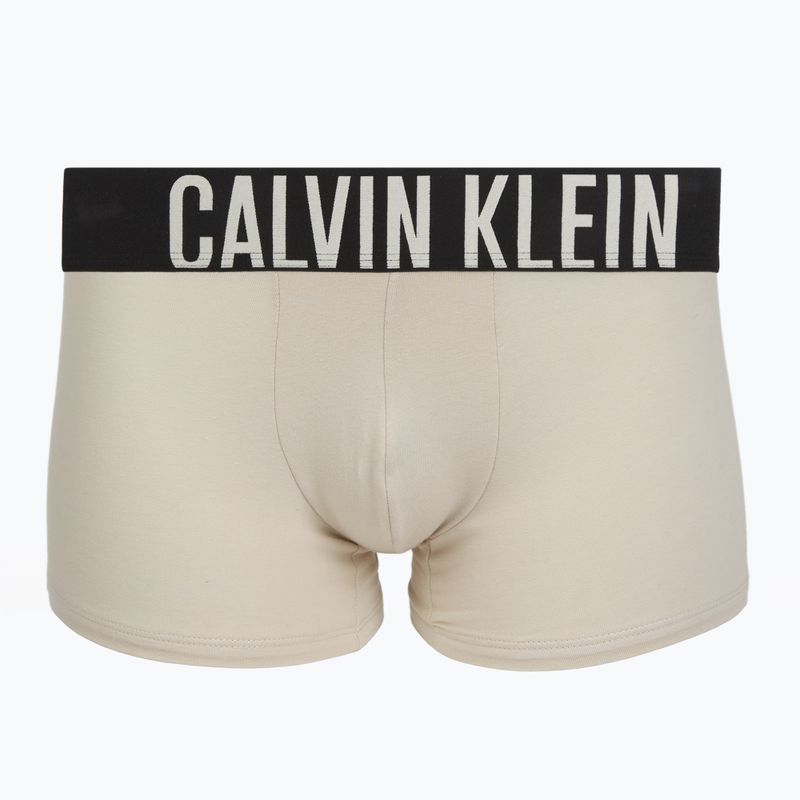 Vyriškos trumpikės Calvin Klein 000NB3608A Trunk 3 poros avižiniai/brandintos raudonmedžio/ryškiai turkio 2