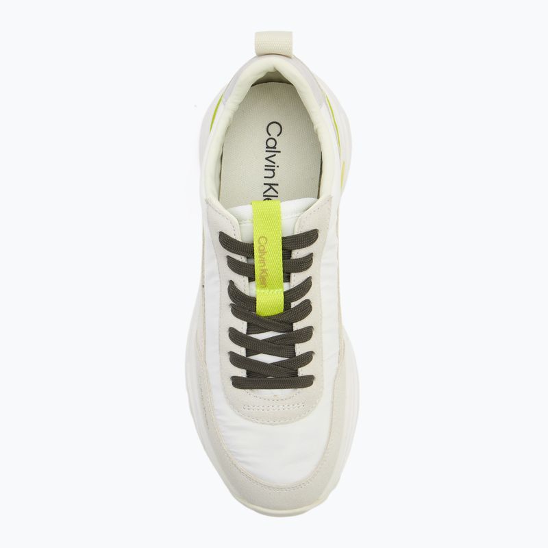 Moteriški batai Calvin Klein YW0YW02075 Hike Runner MG Nylon Mix bright white/primrose/beluga 5