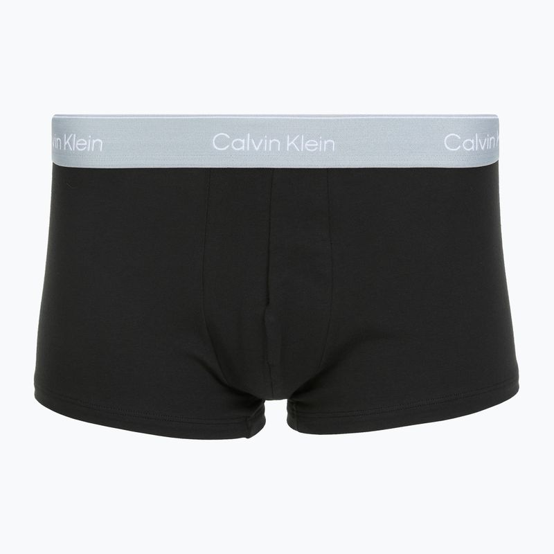 Trumpikės Calvin Klein LV00NB4389 Low Rise Trunk 3 poros black/adrenaline rush/white/black 2