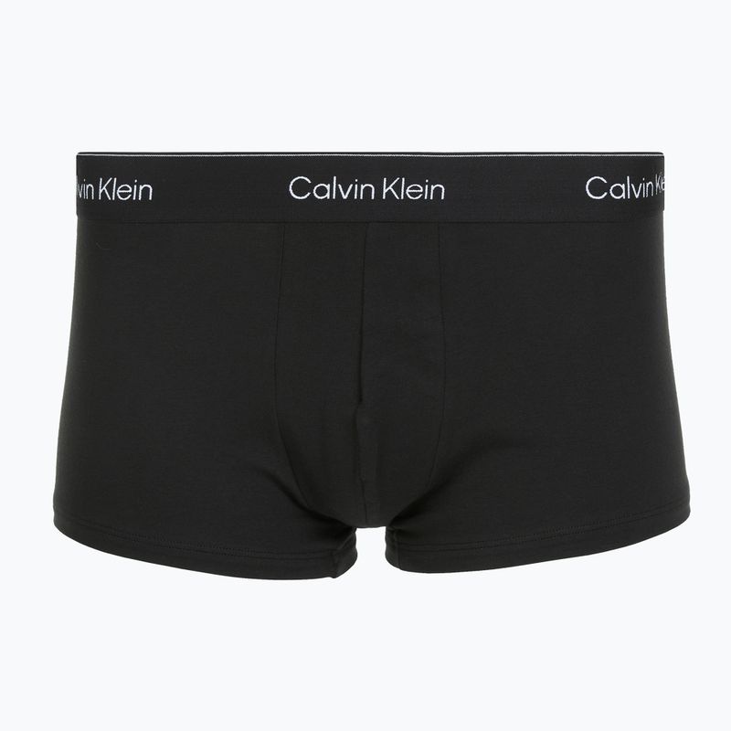Trumpikės Calvin Klein LV00NB4389 Low Rise Trunk 3 poros black/adrenaline rush/white/black 4
