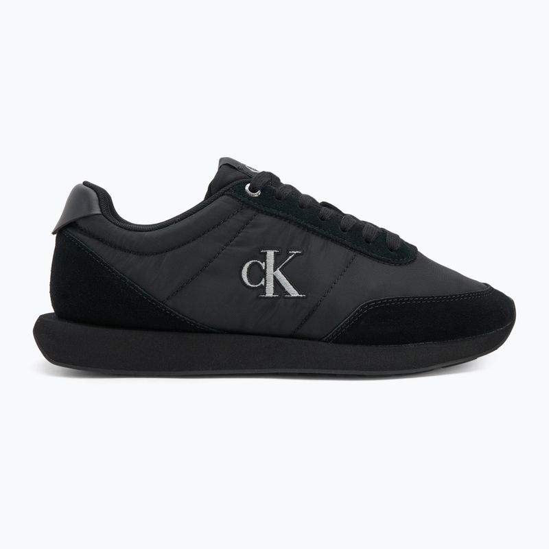 Vyriški batai Calvin Klein YM0YM01361 Retro Runner Essential MIX MAT triple black 2