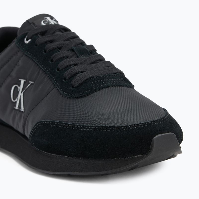 Vyriški batai Calvin Klein YM0YM01361 Retro Runner Essential MIX MAT triple black 7